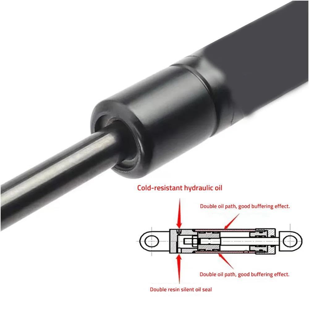 Molle Gas Supporto Idraulico per Portellone Posteriore per Honda City 2008-2014 | Ammortizzatore Idraulico, Costruzione In Acciaio Robusto, Resistente Alla Corrosione