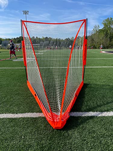 image for Crankshooter® Portable, Foldable Lacrosse Goal. Two Sizes: 6'X 6' or 