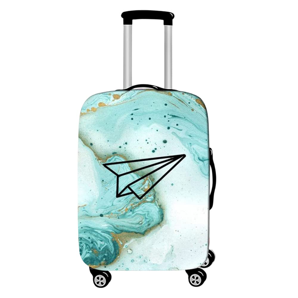 Mateju Koffer Cover 18-32 Inch Bagage Covers Beschermers, Trolley Case Beschermhoes Wasbaar Anti-Kras Elastische Reizen 3D Art Koffer Protector
