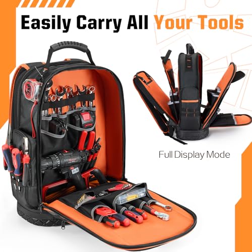 Golkcurx Ventilated Tool Backpack