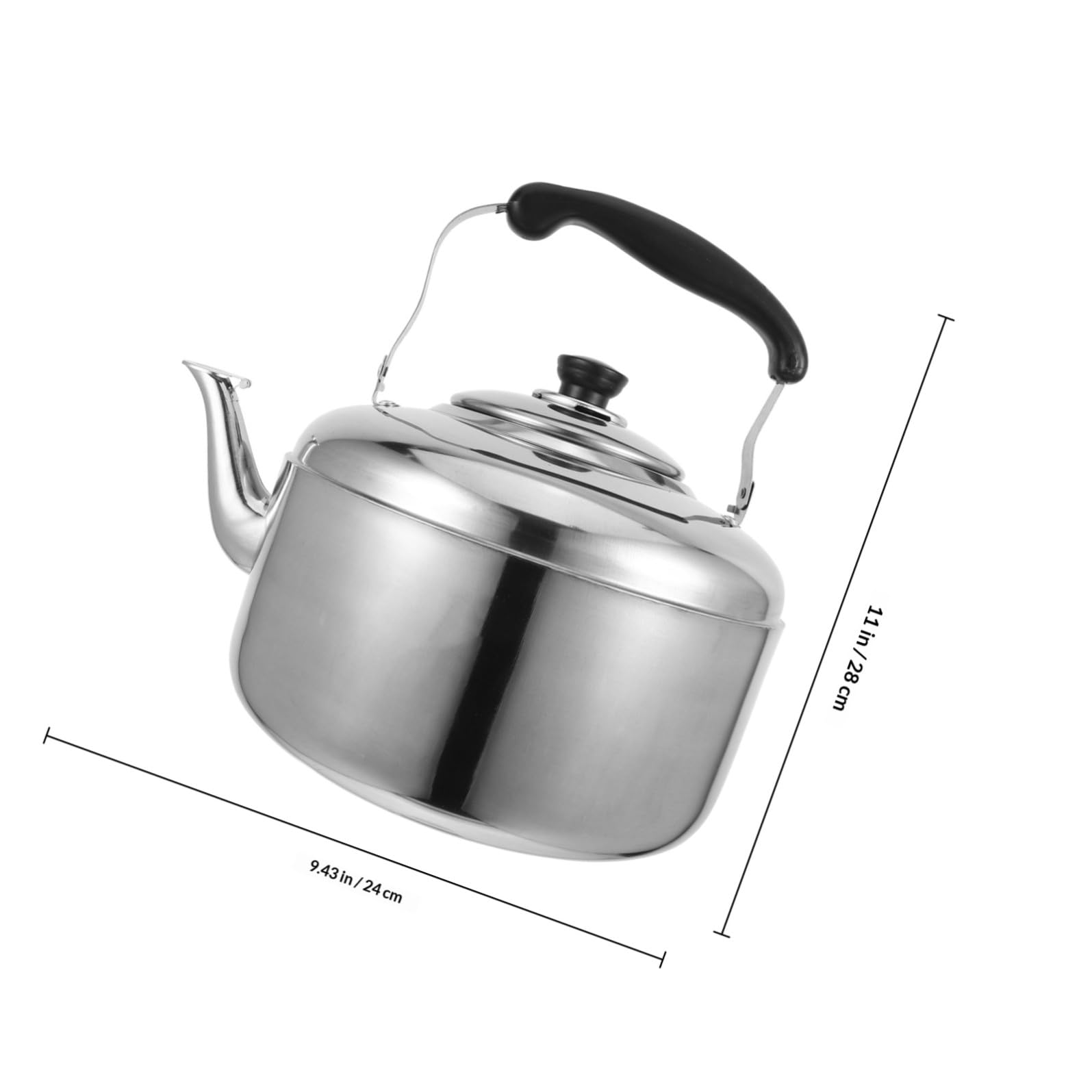 Tetera de Acero Inoxidable Silbato 8l para Cocina a Gas