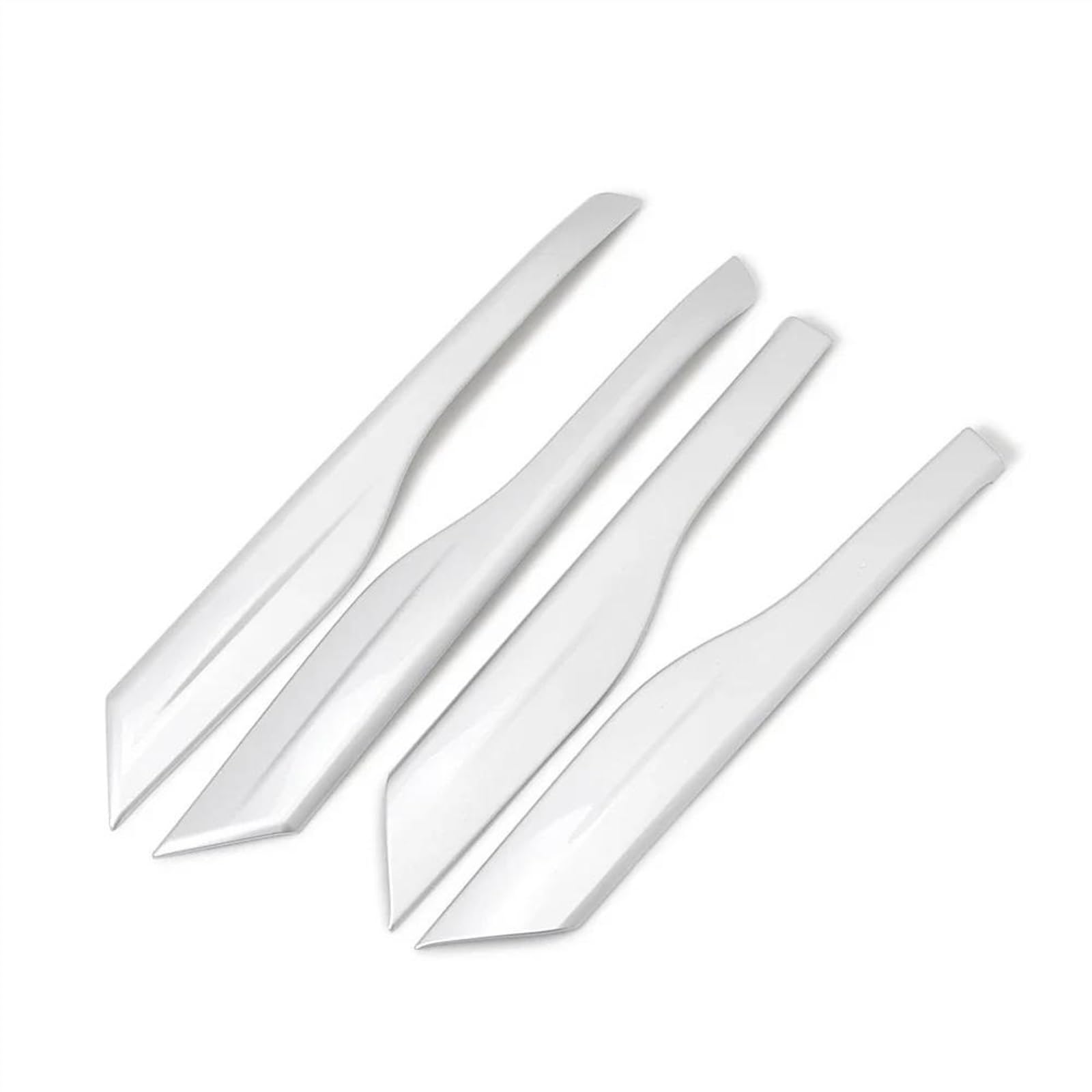 Hgmgfycx Abs Matte 1 For Mitsubishi For Outlander 2013-2021 Car Inner Door Armrest Handle Strip Cover Trim Interior (Abs Matte 1)