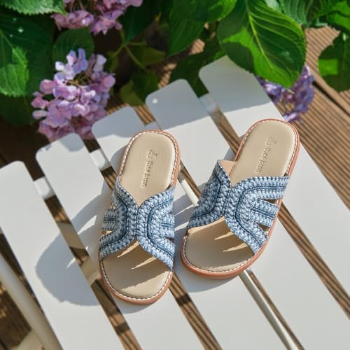 Image of THEE BRON Girls Cute Slip-On Slippers Stylish Sandals for Toddlers & Kids