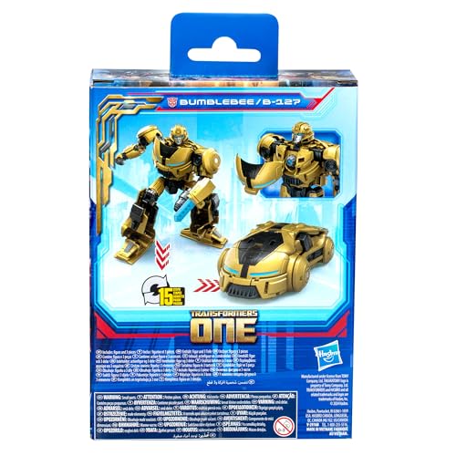 Transformers F8694 One Prime Changer Bumblebee (B-127) 5-Inch Robot Action Figure, Interactive Toys thumb #8