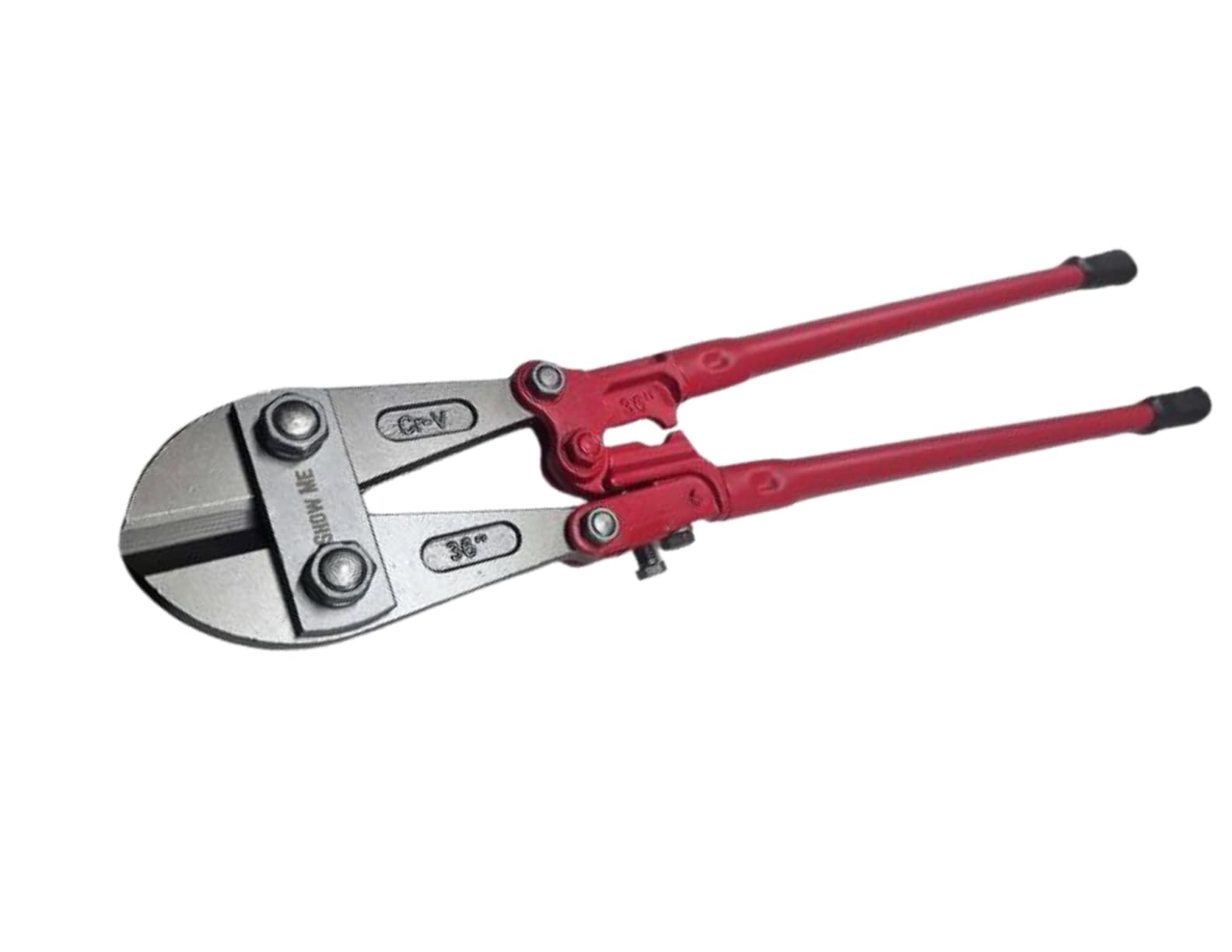 36" Heavy-Duty Bolt Cutters — 36-inch Compound-Action Bolt Cutter with Forged Steel Jaws & Long Handles for Cutting Bolts, Chains, Padlocks & Wire