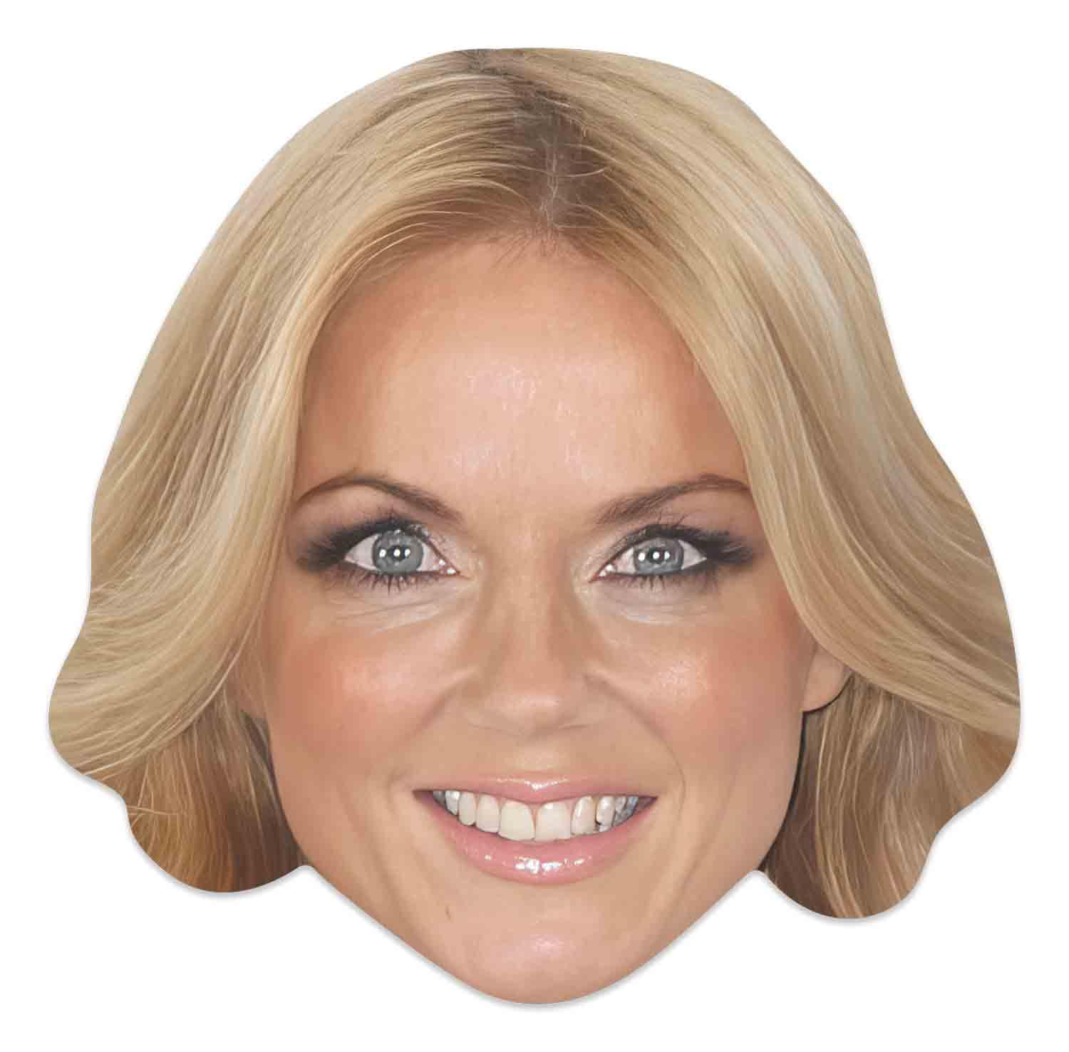 Star Cutouts CM248 Geri Halliwell Mask Cardboard - Amazing Talking Point - So Realistic