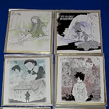 Amazon.co.jp: 約ネバ 約束のネバーランド展 ミニ色紙