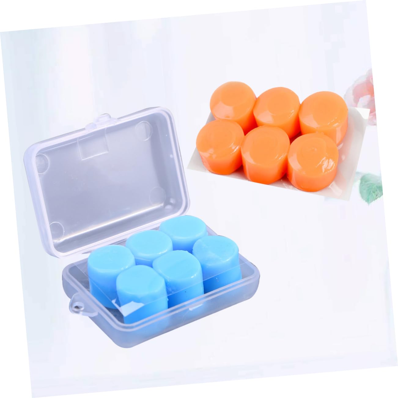 FOMIYES 6 Pair Silicone Ear Plugs for Swimming Waterproof Underwater Earplugs Cord Ergonomic Design for Adults Boys and Girls Safe Silicone