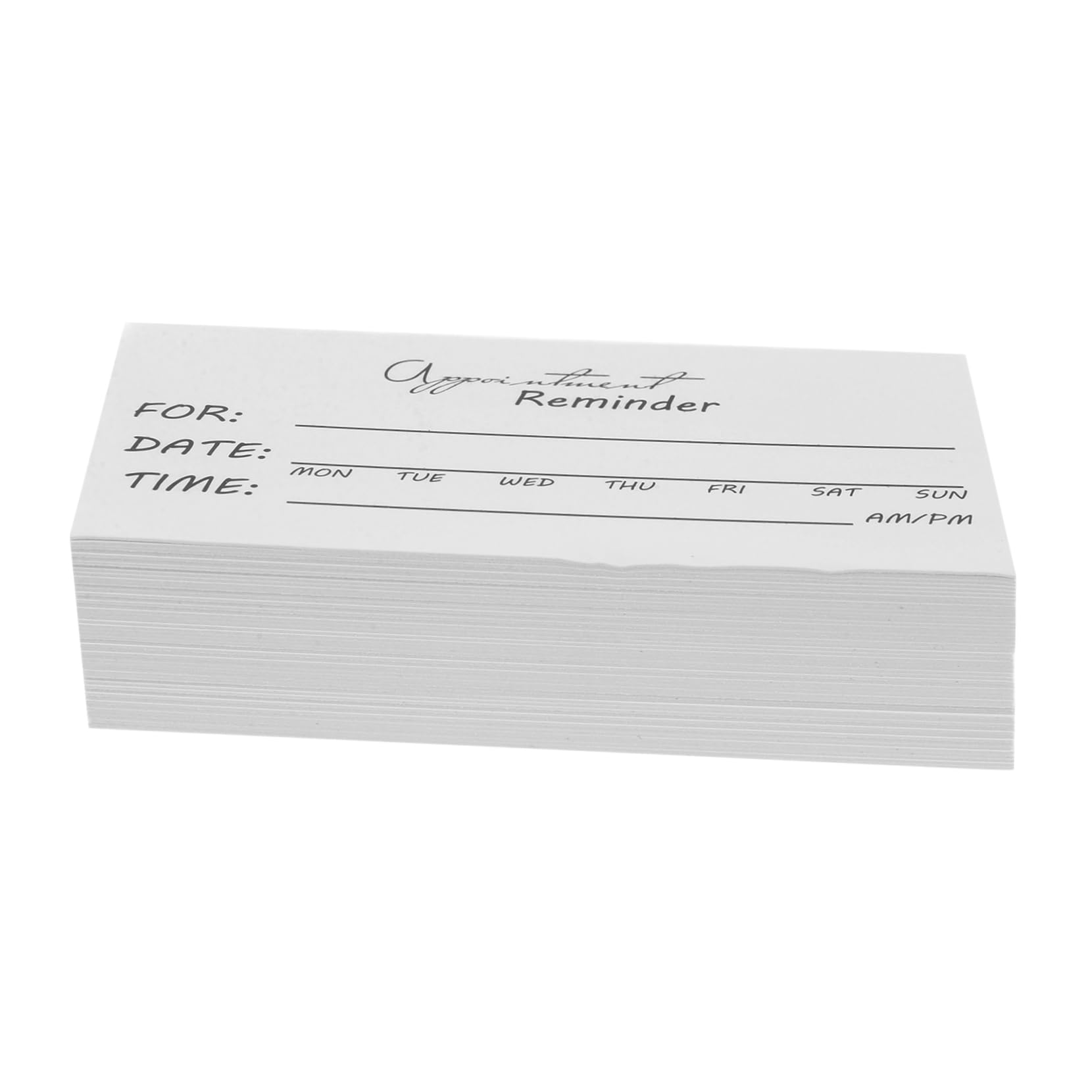 SEWACC 250stücke Appointment Reminder Cards Weiße Karten Zum Beschriften Elegantes Design Für Hochzeiten Und Veranstaltungen Reißfestes Papier Für Angenehmes Schreiben Vielseitig