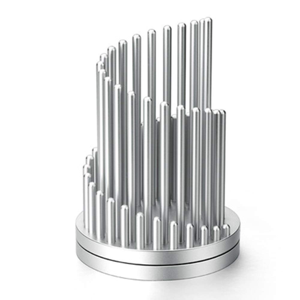 Pot à Crayons Rotation Pen Holder Bureau des ménages Rangement porte-stylo pour Bureau(blanc)