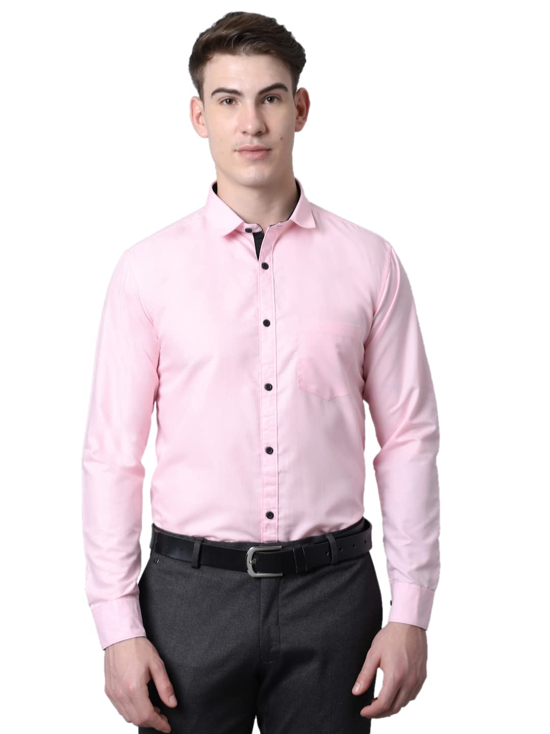 Sponsored Ad - Slim Fit Cotton Blend Formal Shirts for Men