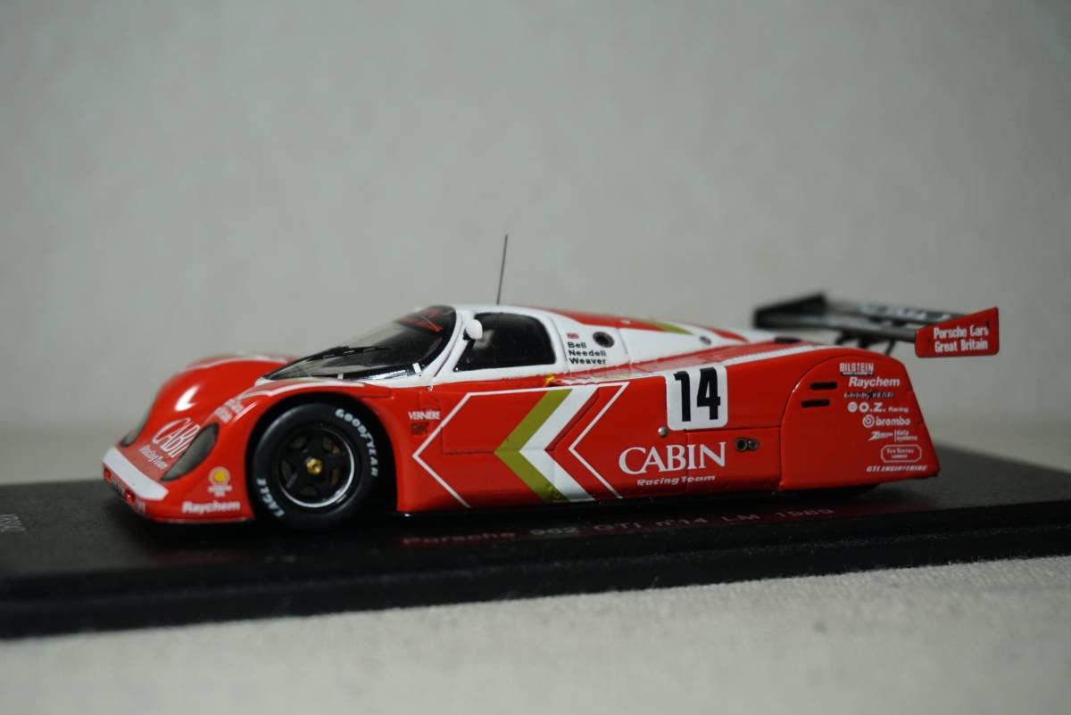 Amazon | 1/43 タバコデカール加工 ルマン spark Porsche 962C GTI RLR