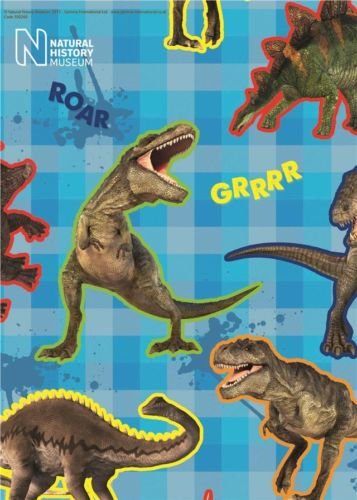 Missy Moo - Carta da regalo con dinosauri