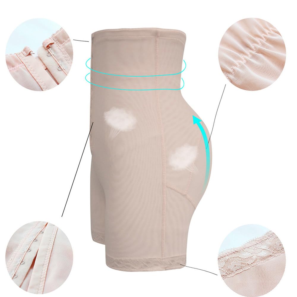 Mutanda Modellante Donna - Intimo Modellante con Vita Alta da Donna, in Pizzo, con Sollevamento dei Glutei, con Mutandine di Controllo della Pancia
