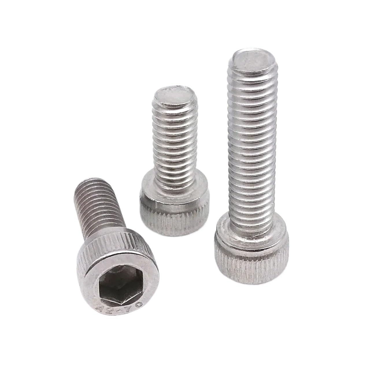 Vis à tête creuse hexagonale en aluminium M6 120mm pour fixations légères - 5