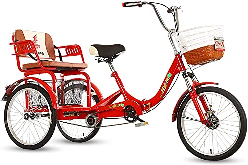 Triciclo Carga Adulto 20", 1 Velocidad, Canasto, Manubrio Ajustable miniatura 2