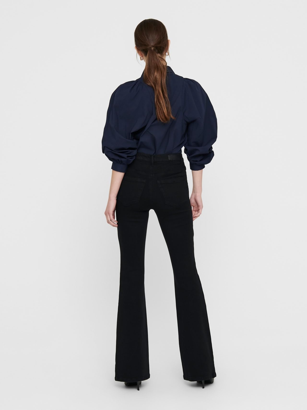 Only Onlhella Life Hw Retro Flared DNM Pj006 - Onlhella Life Hw Retro Flared DNM Pj006 - Smart Casual - Femme
