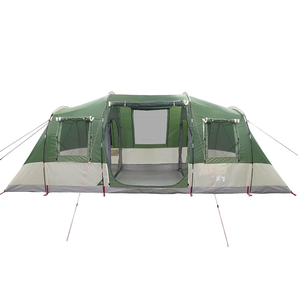 Tenda da Campeggio a per 4 Persone Verde Impermeabile