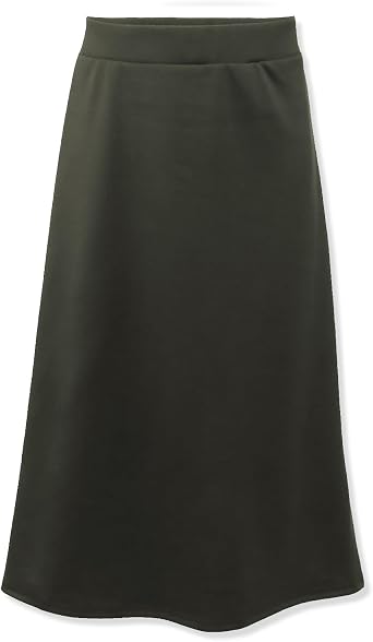 Girls Pull-On Long A-Line Below The Knee Skirt - Made in The USA