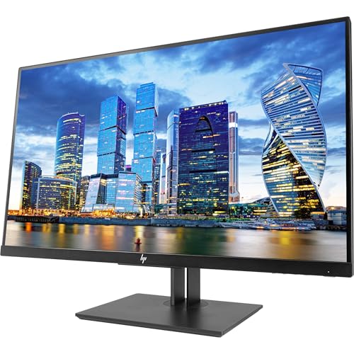 Image of HP Z27 27 Inch 4K UHD Multi-Device Monitor Bundle with USB-C, HDMI, Bluetooth K375s Keyboard & M585 Mouse, Gel Pads