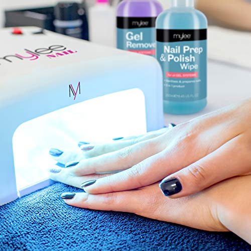 Mylee"Prep + Wipe" Gel-Nagellackreiniger und Reinigungsmittel für UV/LED-Maniküreazeton 2x250ml – Bild 7