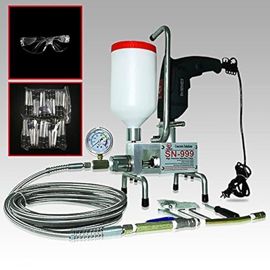 Epoxy Injection Concrete Repair Grouting Pump Machine 100