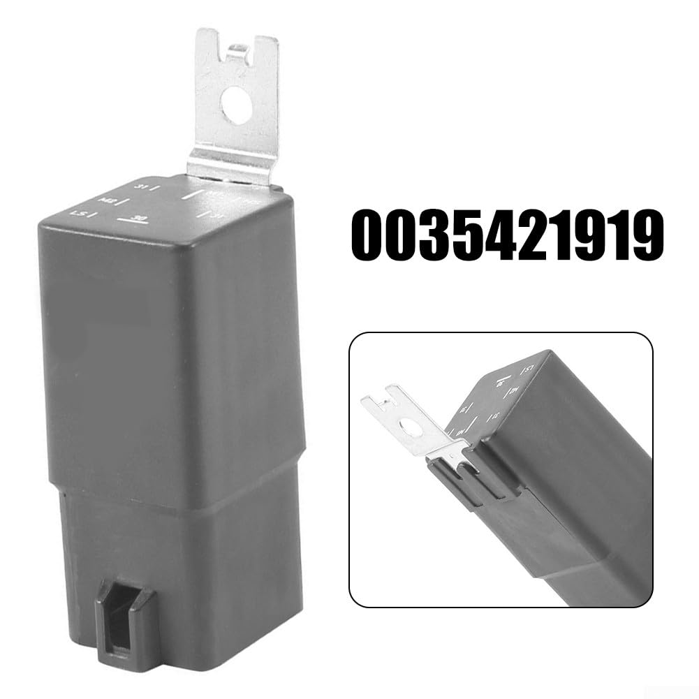 SPORTARC Kühlgebläse-Steuerrelais für Mercedes Viano Vito V260L, Automatisch, Schwarz, Arbeitskontakt, 12V DC, 10A