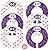 Baby Closet Size Dividers - 7X Safari Nursery Closet Dividers for Baby Clothes - Elephant Giraffe Zebra Lion Monkey Cheetah Nursery Decor - Baby Closet Dividers for Boy or Girl - [Safari] [White]