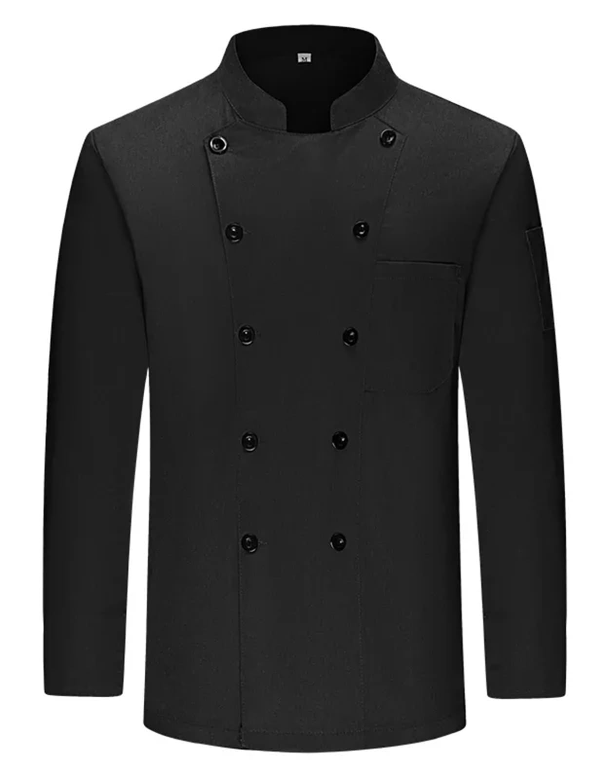 Divisa Cuoco Giacca da Cuoco a Maniche Lunghe, Giacca da Cuoco for Hotel, Maglietta, Uniforme da Cuoco, Uniforme da Cuoco for Ristorante, Uniforme da panetteria, Traspirante, Cucina