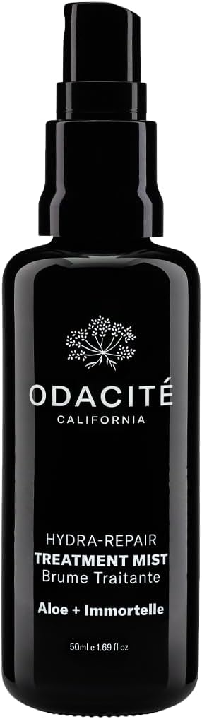 Odacite | Aloe + Immortelle Hydra-Repair Treatment Mist | Refresh, Hydrate & Rejuvenate | For Dry & Mature Skin Types | Natural, Vegan & Cruelty-Free | 50ml