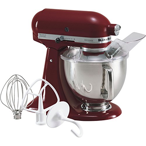 Image of KitchenAid KSM150PSGC Artisan Series 5-Qt. Stand Mixer with Pouring Shield - Gloss Cinnamon