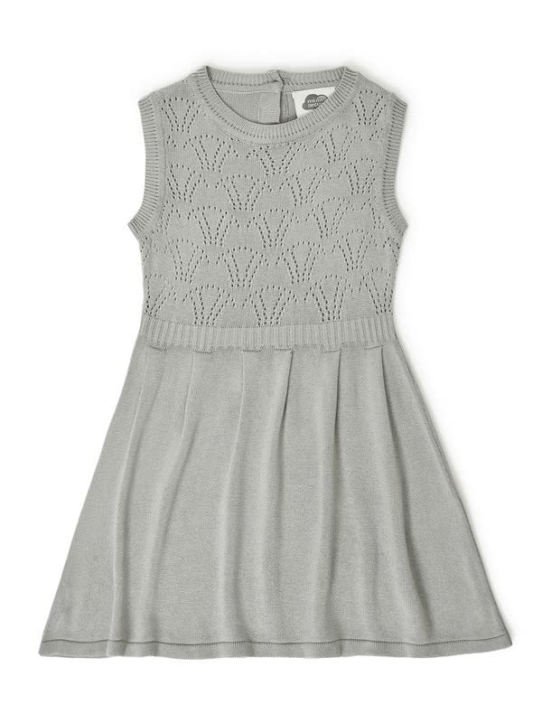 Image of Mi Arcus Corduroy Collar Dress for Baby Girl