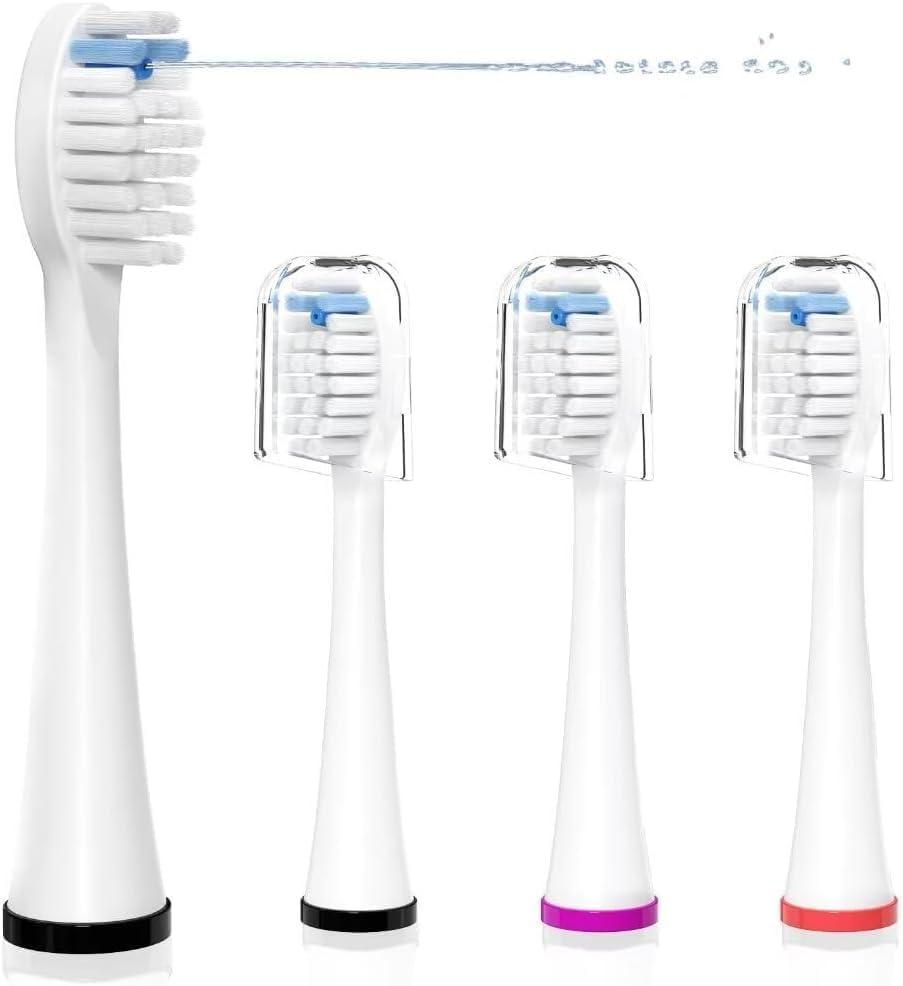 Waterpik Sonic Fusion Compatible Toothbrush Head Replacement - Compact White (3 Pack) | Buy Now With Express International Delivery