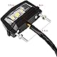 VISSQH 2 x LED Number Plate Light, 12 V LED Number Plate Light Motorcycle Number Plate Light Mini 3-LED Licence Plate Light rear light lamp, for Car, Trailer, Vehicle or Truck white light