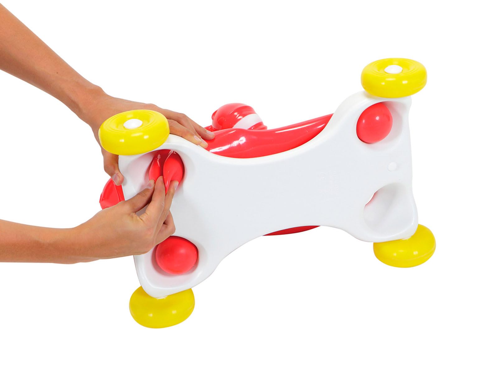 Gymnic Base Speedy avec Roues pour Enfants 50 x 32 cm, transforme Rody, Gyffy, Raffy et Kody en Un Jeu à chevaucher Dynamique et Amusant