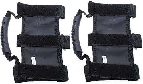 Miniatura 3 de KAFEEK Mango de barra antivuelco compatible con Jeep Wrangler TJ YJ JK (paquete de 2)