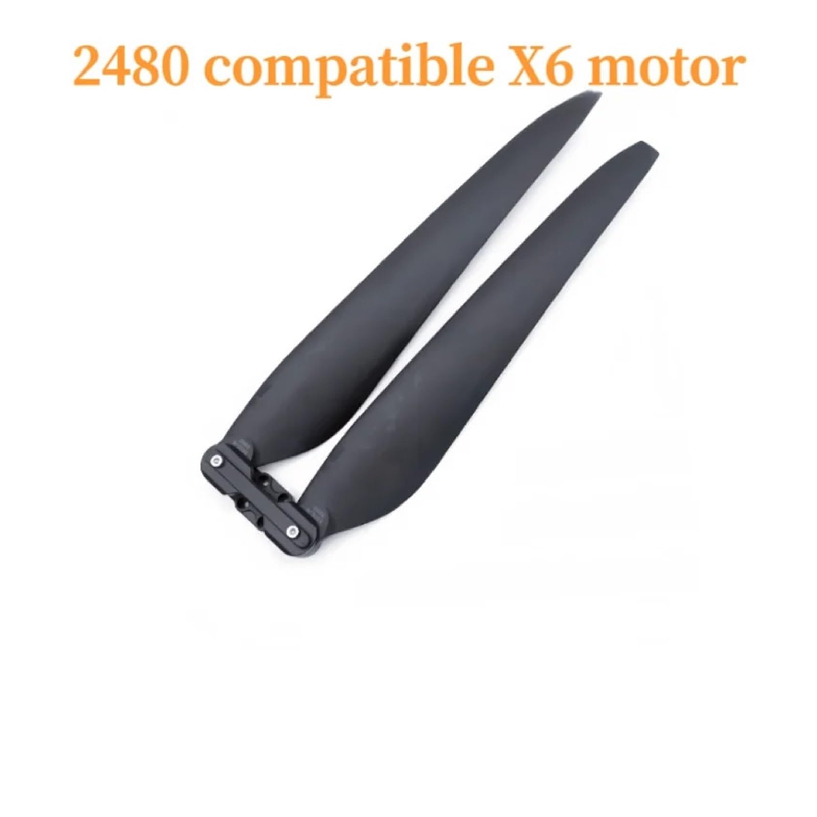 Elica 2480 per motore UAV X6 Plus | Elica in materiale composito per riparazione, sostituzione e manutenzione motore UAV(1CW With clip)