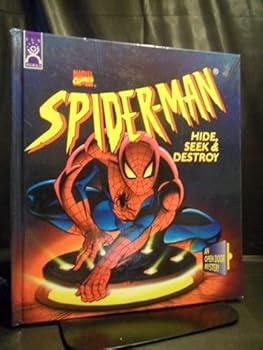 Hardcover Spider-Man: Hide, Seek & Destroy (Fun Works Open Door Mystery) Book