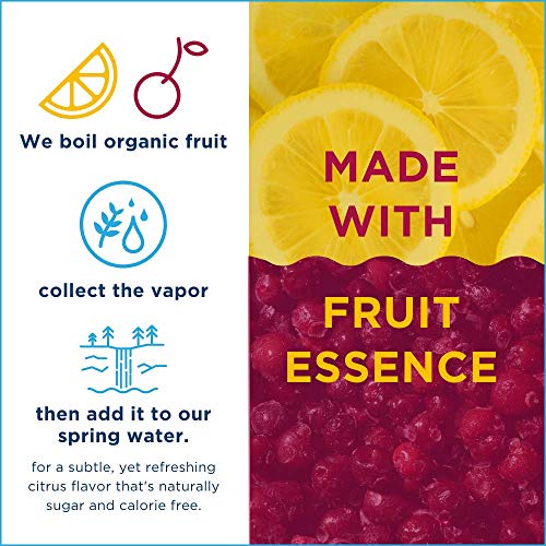 JUST Water Variety Pack - Spring Water Infused with Organic Fruit – Eco-Friendly Boxed Bottled Water - Zero Sugar, Artificial Flavors, or Sweeteners, Alkaline pH of 8.0 - 16.9 fl oz (Pack of 12)