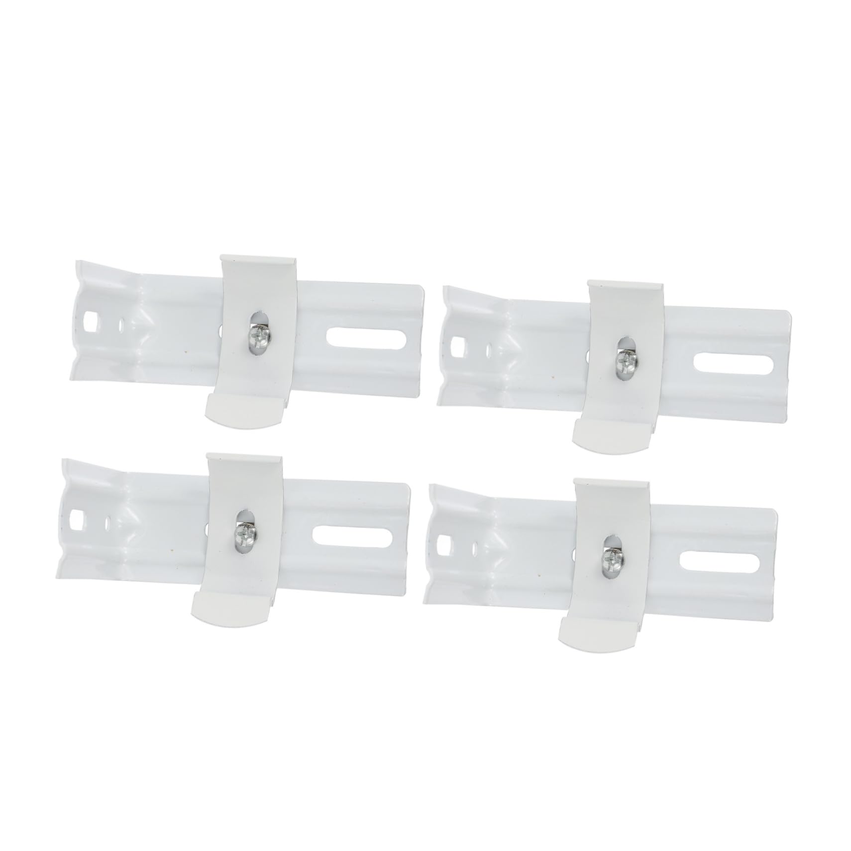 4Pcs Shaped Curtain Bracket Accessories for Vertical Blinds Wall Mounted Support for Home Office Use Simple Installation Space Saving Design
