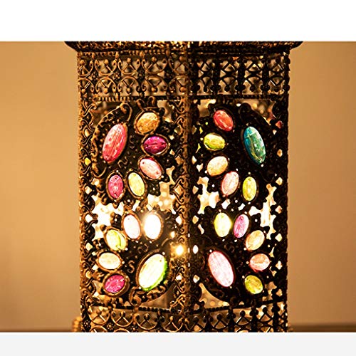 Lampe de table rétro en vitrail pour stopper la lumière agressive - 4