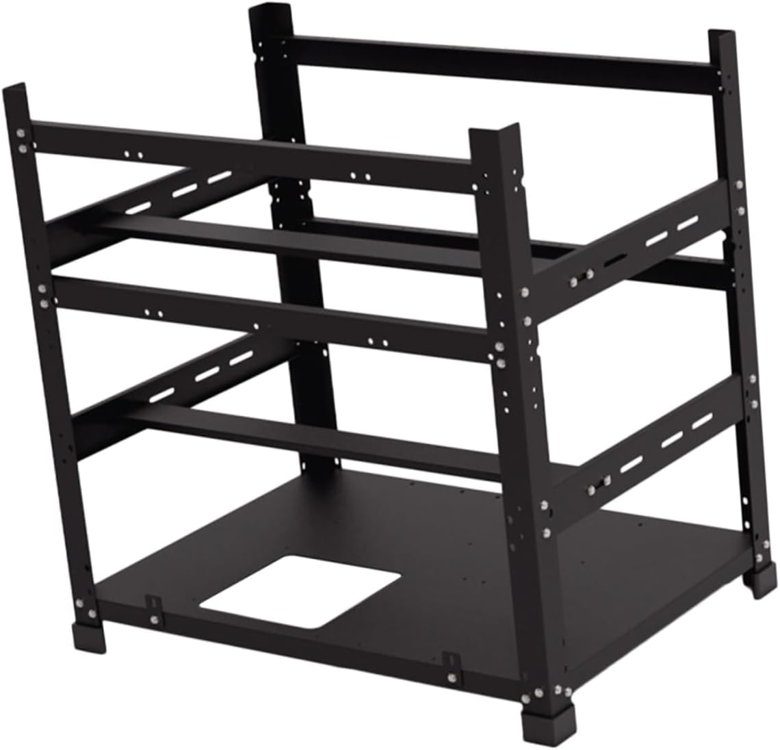 POPETPOP 1Set Graphics Cards Rack Open Frame for Gpus Durable Holder with Excellent Heat Dissipation for Gaming Setups and Mining Rigs