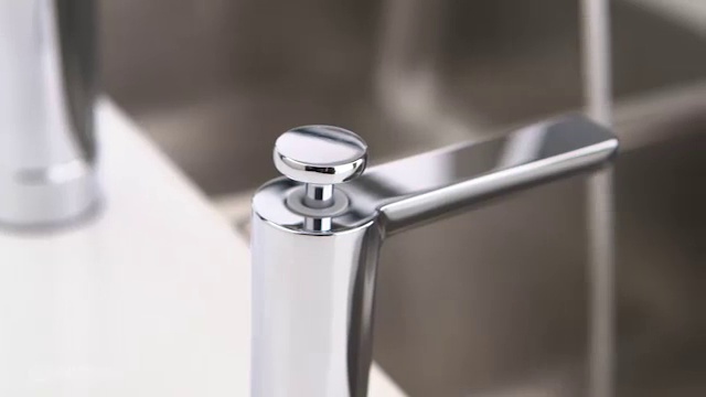 Moen S3947C Modern Deck Mounted Kitchen Soap Dispenser with Above