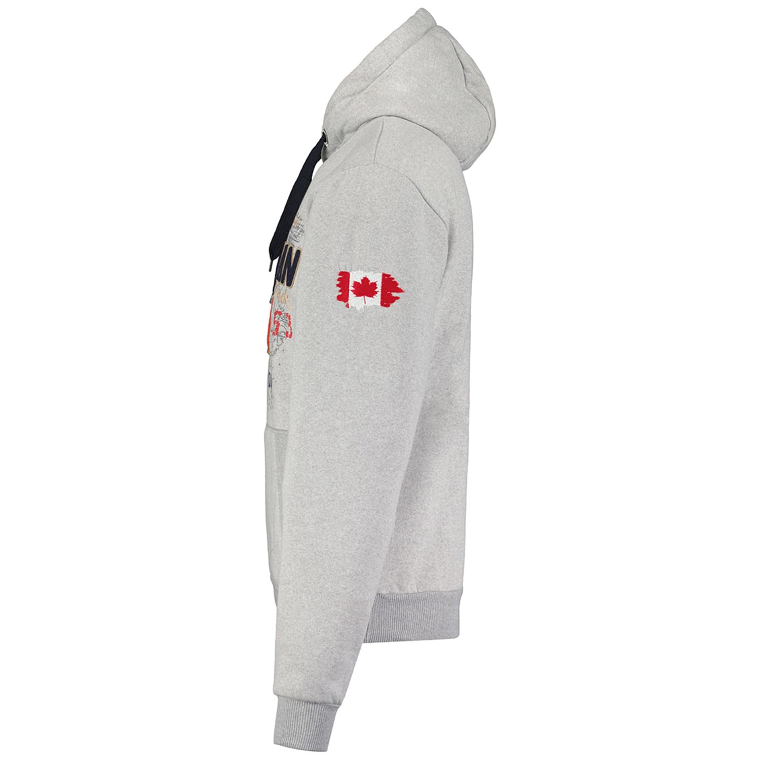 Canadian Peak Guitreak Men - Sweat Homme Capuche Poche Kangourou - Vêtement bluza z kapturem Chaud Manches Longues - Pull Hommes Printemps Ete Automne Hiver