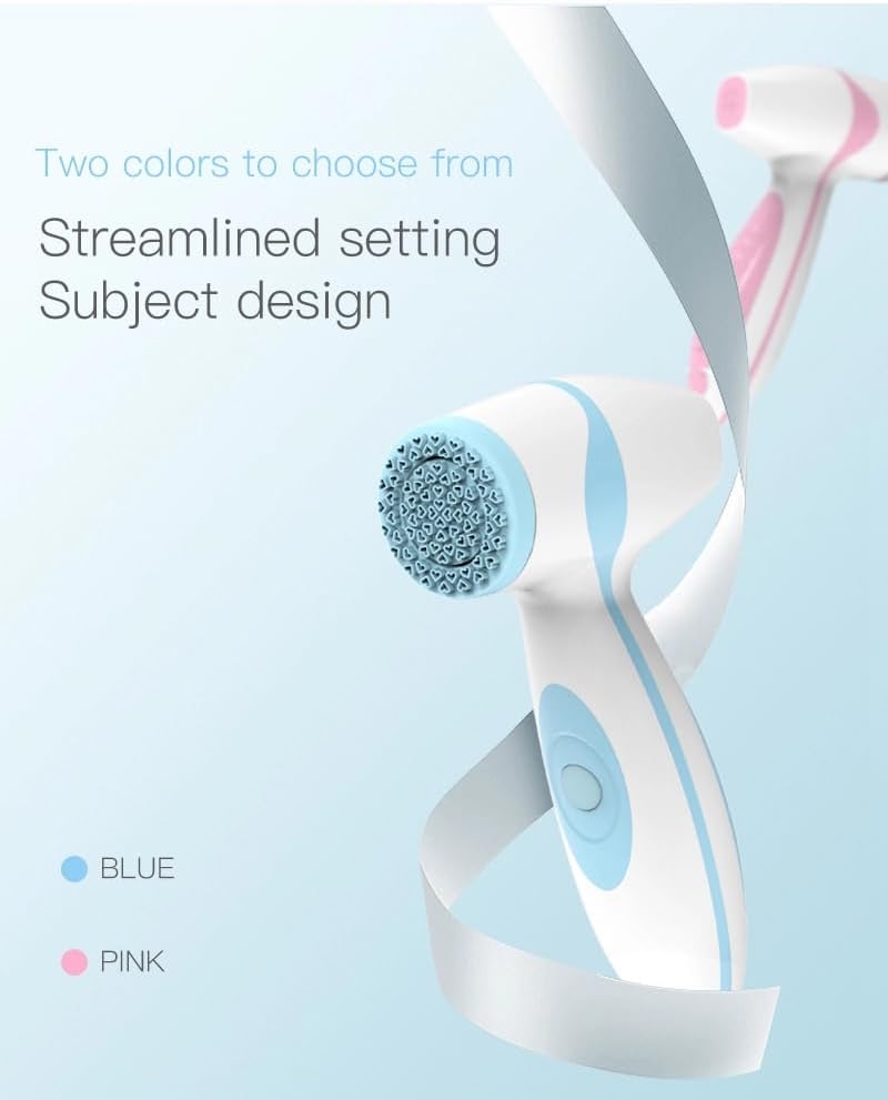 Products Portable Face Cleaning Brush Ultrasonic Facial Cleansing Brush Makeup Remove Face Cleaner Food-Grade Silicone