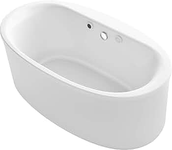 Kちゃん Kohler K-1966-GHW-0 Sunstruck Bathtub, White - Amazon.com