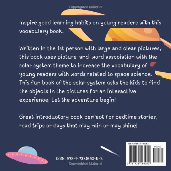 What I See in The Solar System: A Vocabulary Journey For Kids (What I See Series) - Image 2