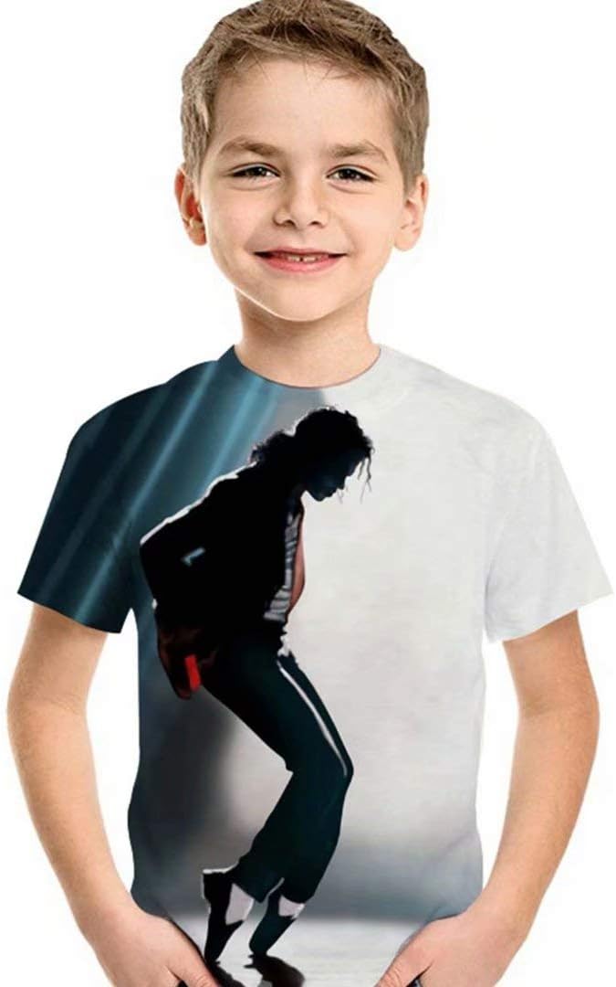 Kids Boys Girls Cool 3D T-Shirt Short Sleeve Print Tee Shirt Tops