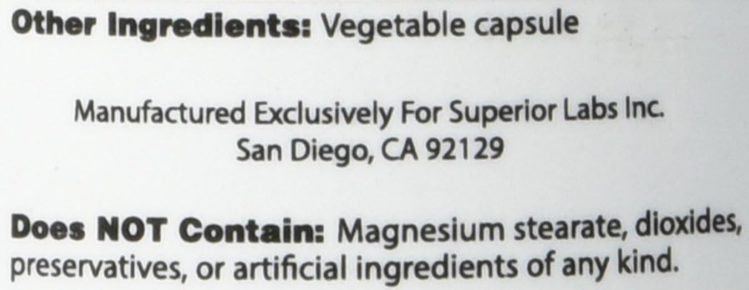 Superior Labs Graviola 1200mg, Pure Natural Non-GMO Herbal Antioxidant, Immune & Respiratory Support, Promotes Healthy Skin, Cell Growth & Balanced Mood, High-Potency Extract, 120 Veg Capsules - Image 10