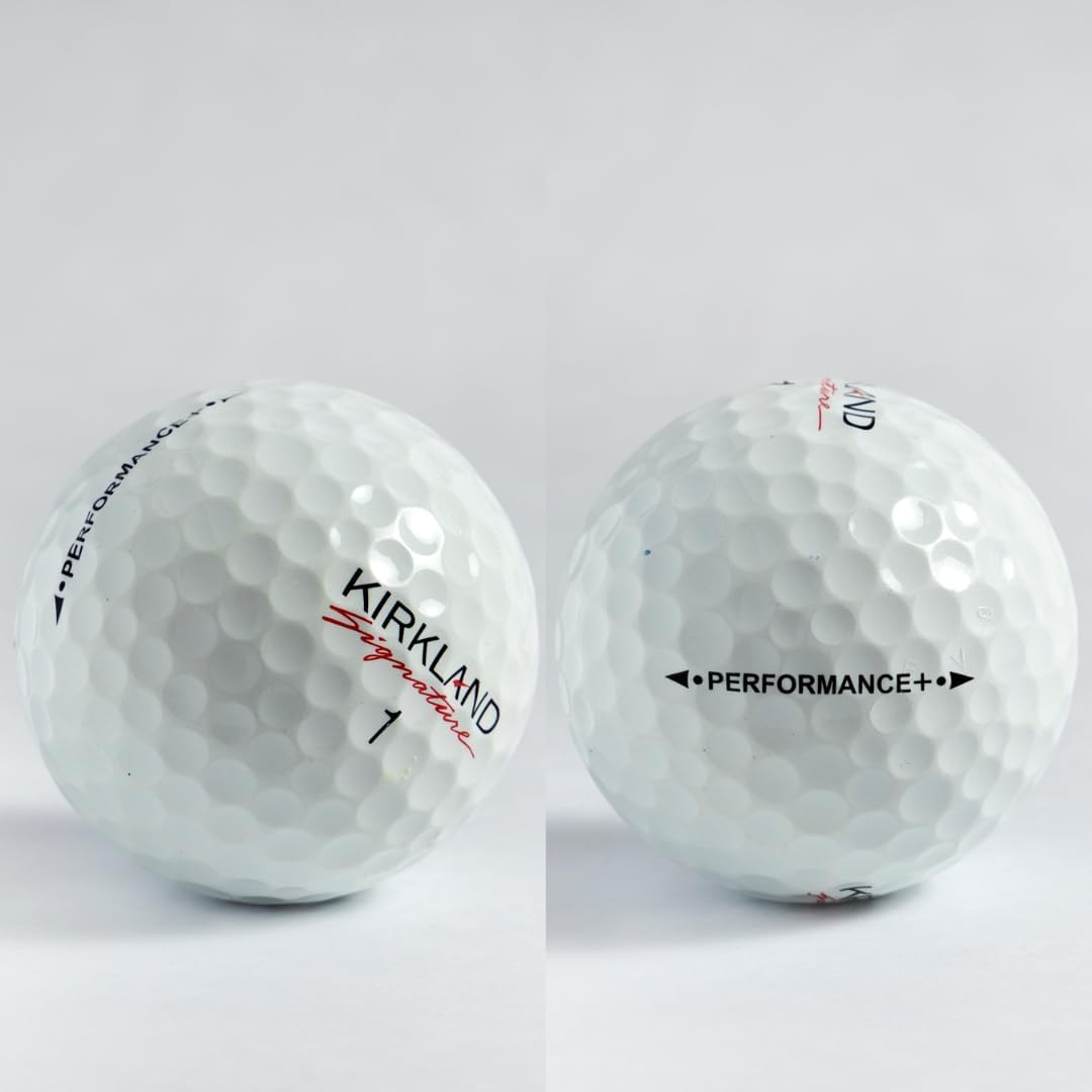 Kirkland Signature Performance Plus - Near Mint (AAAA) Grade - Recycled (Used) Golf Balls - 50 Pack